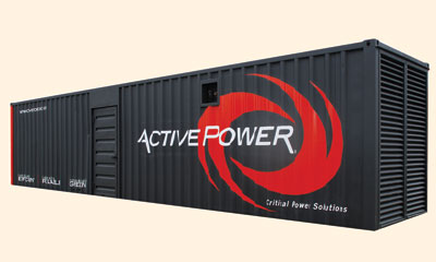 Пример комплексного решения. Система PowerHouse ИБП с маховиком и дизель-генератор в едином корпусе