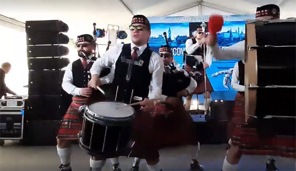 Начало церемонии открытия ЦОДа