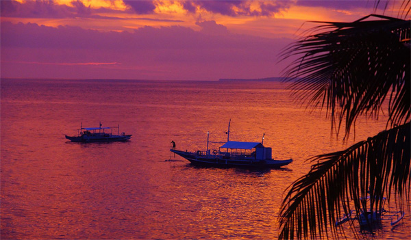 Закат на Апо