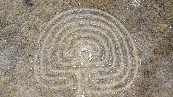 Лабиринт на острове Ольхон