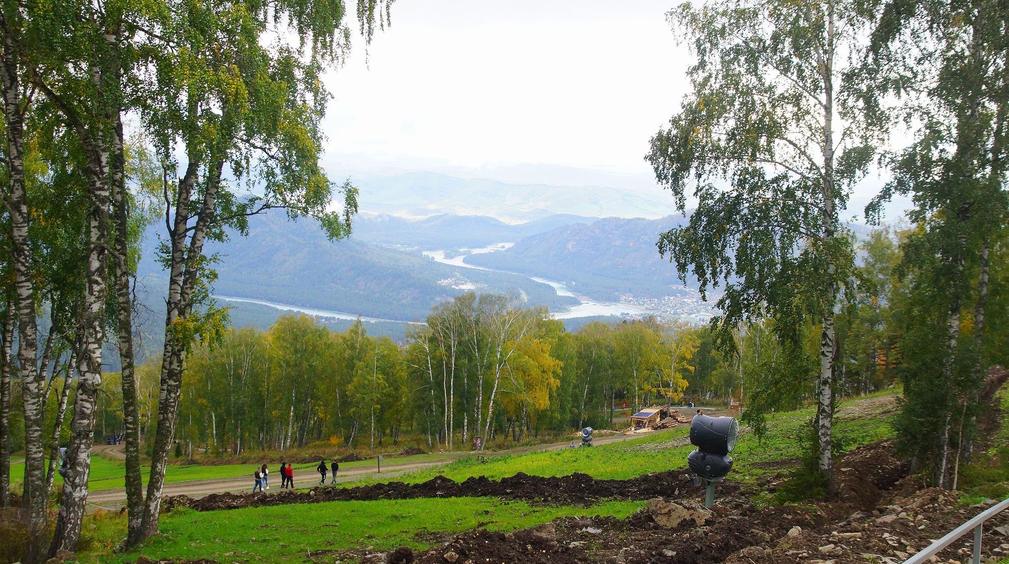 Вид на реку Катунь