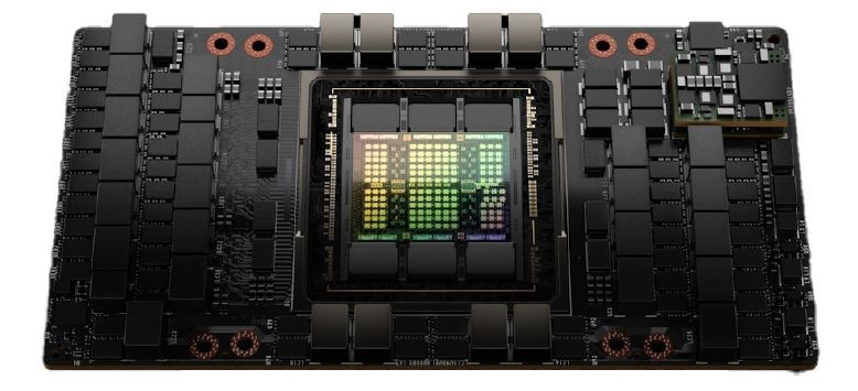 Nvidia H100 GPU на модуле SXM5