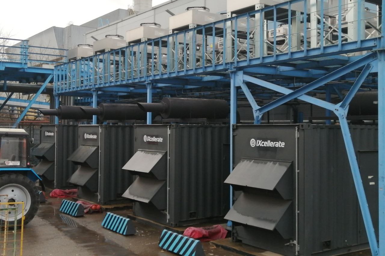 ДГУ, установленные в ЦОДе IXcellerate