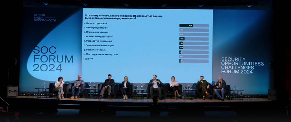 Дискуссия «Тайная жизнь цифр ИБ» на SOC Forum 2024