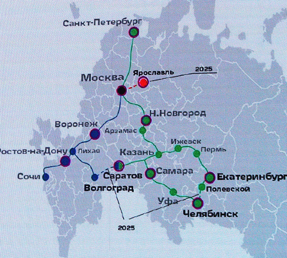 Магистральная квантовая сеть России