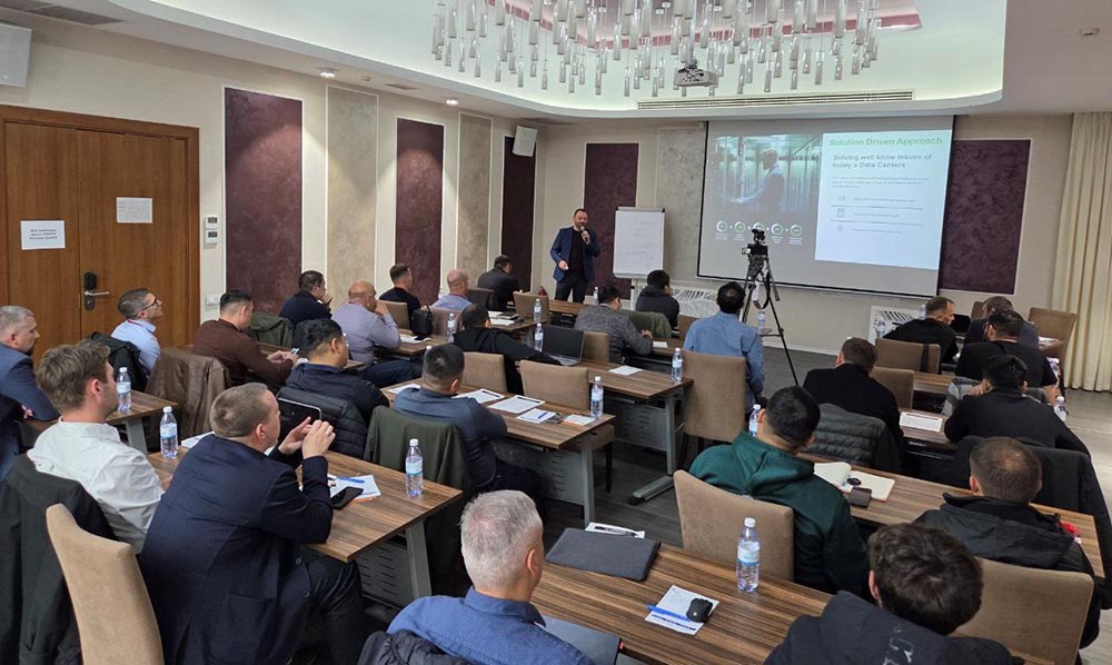 На тренинге «Эксплуатация ЦОД» в Алматы