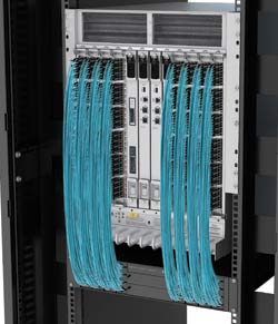 Рис. 7. Вариант организации подключений портов коммутатора