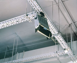 Кабельная трасса из лотков