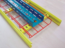 Перфорированные, проволочные и лестничные лотки  фирмы «Остек»