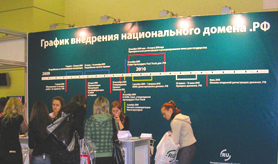 План запуска кириллического домена .РФ – от координационного центра домена RU